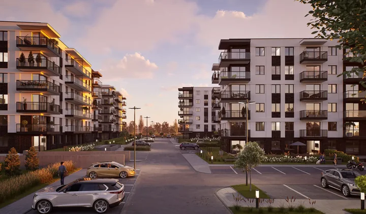 Inwestycja Apartamenty Nove Południe w Knurowie, fot. dom100.eu
