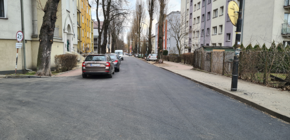 Koniec prac na ulicy Chemicznej i Szpaków