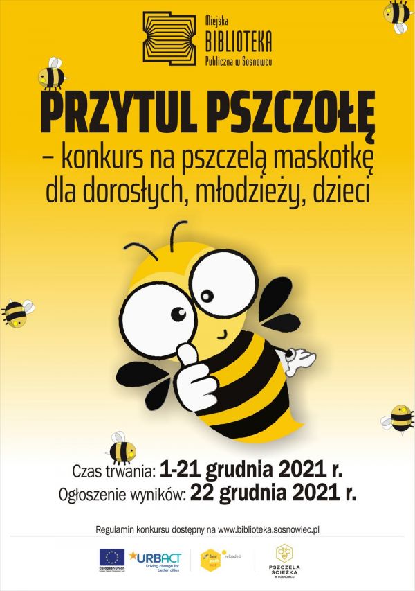 „Przytul pszczołę – konkurs na pszczelą maskotkę”