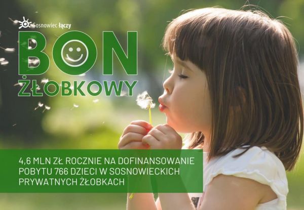 Od stycznia rusza sosnowiecki bon żłobkowy