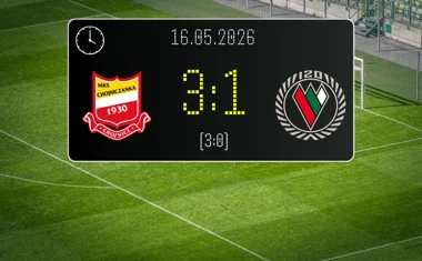 [PIŁKA NOŻNA] Chojniczanka Chojnice – Zagłębie Sosnowiec 3:1 w Betclic 2. lidze – gospodarze szybko ustawili mecz