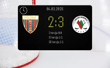 [HOKEJ] Tauron Hokej Liga – Polonia Bytom – Zagłębie Sosnowiec 2:3