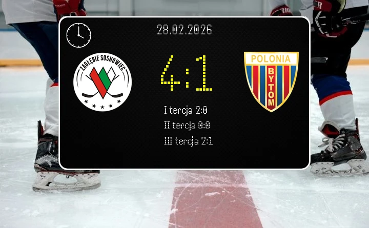 [HOKEJ] Tauron Hokej Liga – ćwierćfinał: Zagłębie Sosnowiec – Polonia Bytom 4:1