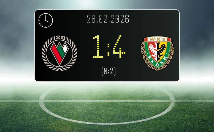 [PIŁKA NOŻNA] Zagłębie Sosnowiec – Śląsk Wrocław II 1:4 w Betclic 2. liga – ArcelorMittal Park rozczarował kibiców