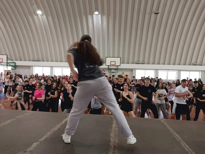 Grafika promocyjna wydarzenia BACZYN FIT MARATON — fitnessowy event dla uczniów w Sosnowcu