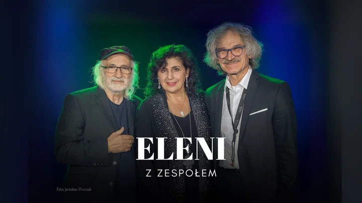 Grafika promocyjna wydarzenia ELENI w Sosnowcu — koncert jubileuszowy 17 maja 2026
