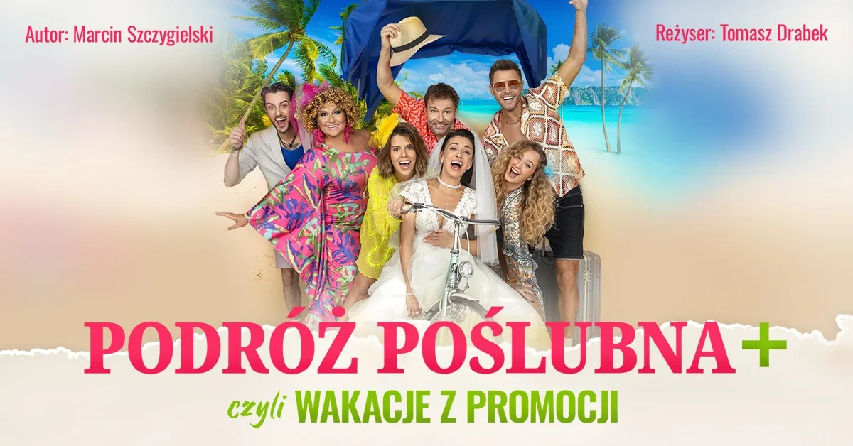 Grafika promocyjna wydarzenia Podróż poślubna plus – komedia w Sosnowcu