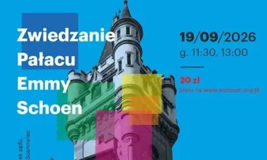 Grafika promocyjna wydarzenia Dodatkowe zwiedzanie Pałacu Emmy