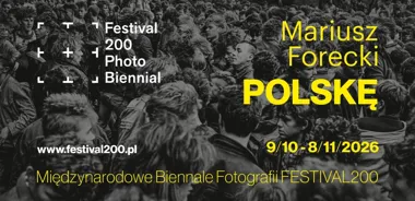Grafika promocyjna wydarzenia Mariusz Forecki „POLSKĘ” – wystawa