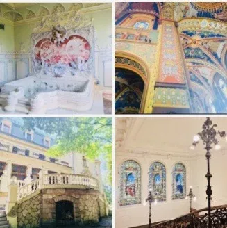 Obrazek przedstawia grafikę promocyjną wydarzenia Wycieczka autokarowa do Sosnowca: pałace przemysłowców i Zamek Sielecki