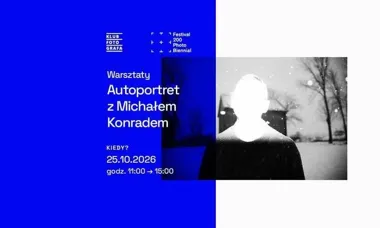 Grafika promocyjna wydarzenia Warsztaty autoportretu z Michałem Konradem – Festival200