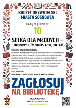 Książki, komiksy i nowe miejsca dla młodych. Projekt nr 10 czeka na głosy