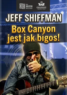 Amerykanin z gitarą w Sosnowcu - Jeff Shiffman w bibliotecznym talk-show