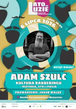 Barbering, książki i miejski styl - Sosnowiec szykuje ciekawy wieczór z Adamem Szulcem