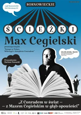 Max Cegielski zabierze sosnowiczan w literacką podróż do Konga