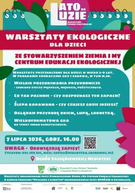 Leśne tropy i klimatyczne gry w ogrodzie Mediateki