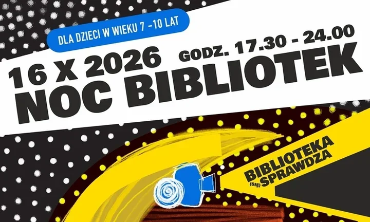 Noc Bibliotek w Sosnowcu potrwa do północy. Dzieci będą szukać skarbu