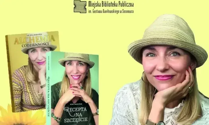 Nina Barłożek wraca do Sosnowca. Będą trzy spotkania w filiach