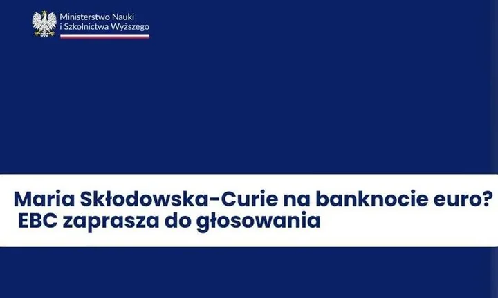 Maria Skłodowska-Curie może trafić na banknot euro. Ruszyło głosowanie