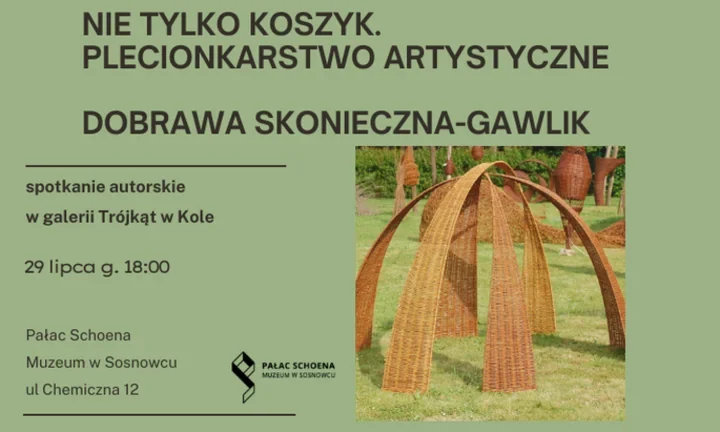 Wiklina wychodzi poza koszyk. Spotkanie autorskie w Pałacu Schoena