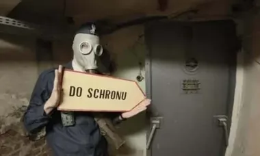 Schron pod Bankiem Sztuki i nocna lekcja obrony cywilnej