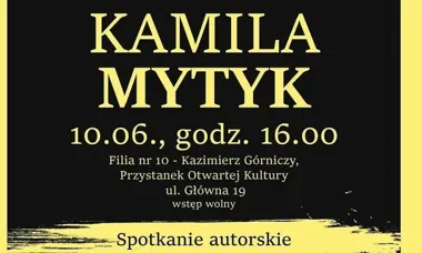 Kamila Mytyk z nową książką w Sosnowcu. Spotkanie w Filii nr 10
