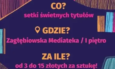 Kiermasz książek w Mediatece. Ceny od 3 zł i piąta książka gratis