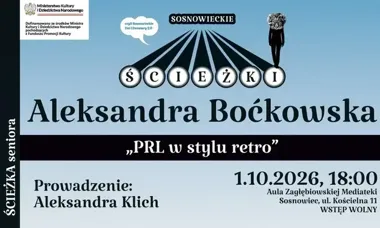 PRL wraca do Mediateki. Aleksandra Boćkowska opowie o modzie i luksusie