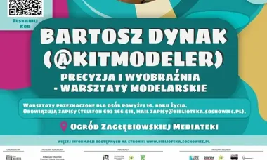 Modelarskie warsztaty w Mediatece. Bartosz Dynak stawia na precyzję i wyobraźnię