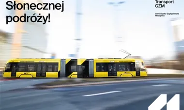 Czerwone tramwaje zmienią barwy. Żółty Transport GZM pojawi się na torach