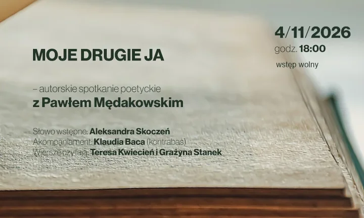 Wiersze Sosnowca zabrzmią w Pałacu Schoena. „Moje Drugie Ja”