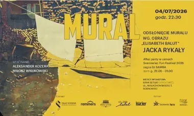 Sosnowiec zamienia obraz Rykały w mural. Nocne odsłonięcie przy Małachowskiego