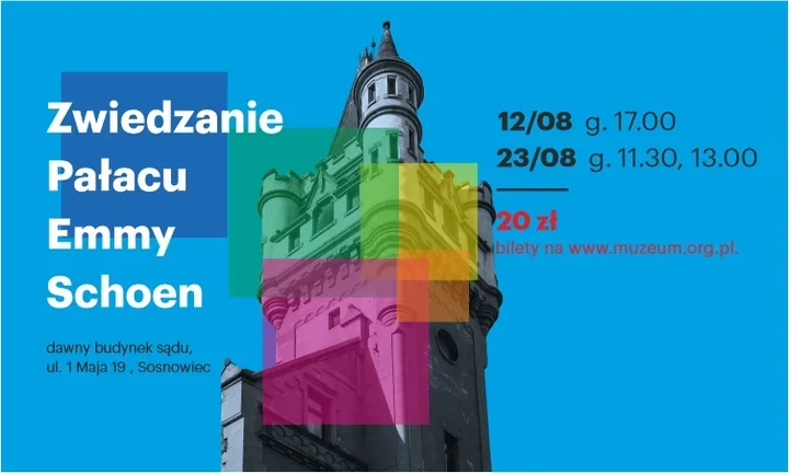Pałac Emmy Schoen otwiera drzwi - trzy oprowadzania w sierpniu.