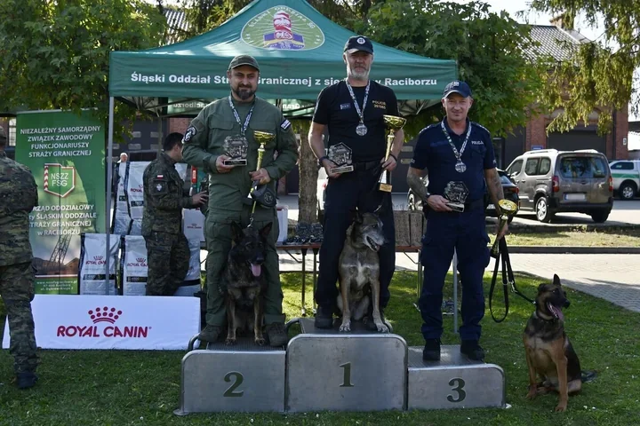 Sosnowiecki policjant i Sago na podium międzynarodowych zawodów
