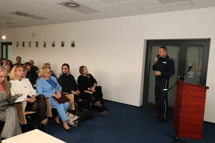 W sosnowieckiej komendzie zapadły ważne ustalenia o bezpieczeństwie dzieci