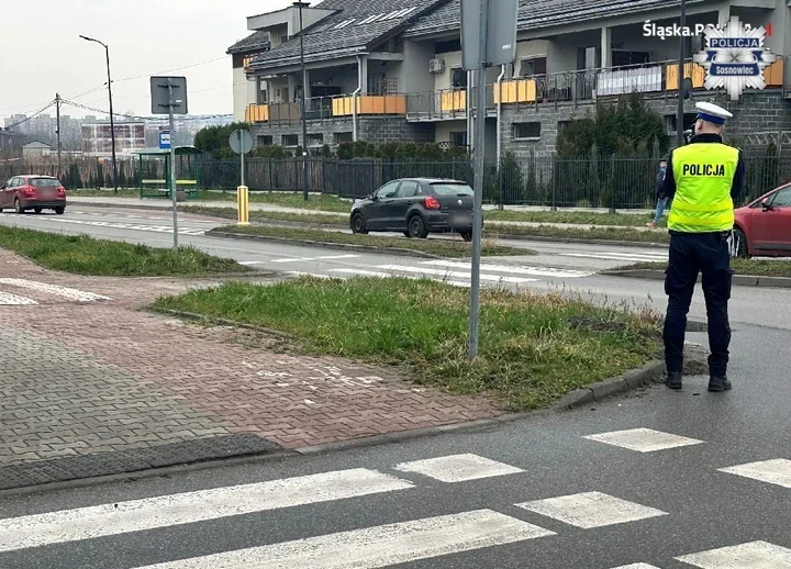 91 wykroczeń przy przejściach w Sosnowcu - policja wyłapała 7 szczególnych przypadków