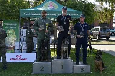 Sosnowiecki policjant i Sago na podium międzynarodowych zawodów