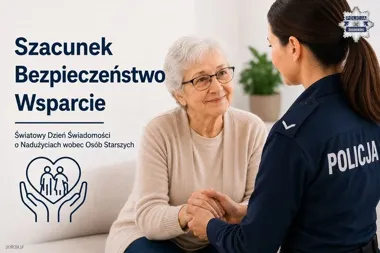 Ciche krzywdy seniorów. Policja z Sosnowca wskazuje, gdzie szukać pomocy