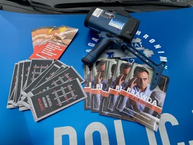 Sosnowiecka drogówka rozdaje ulotki, bo nawet mała dawka alkoholu zmienia jazdę