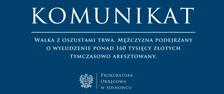 39-latek podejrzany o wyłudzenie ponad 160 tys. zł trafił do aresztu