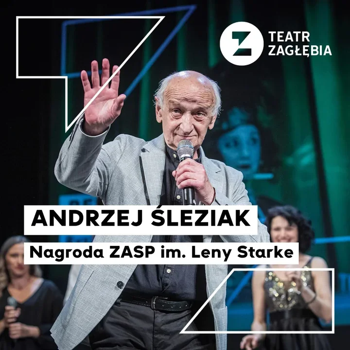 Sosnowiecki aktor z prestiżową nagrodą ZASP - Andrzej Śleziak doceniony w Złotych Maskach