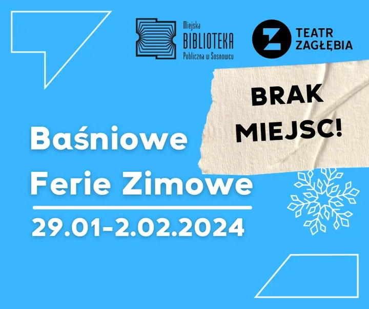 Teatr, biblioteka i Kraina Lodu - tak wyglądały Baśniowe Ferie