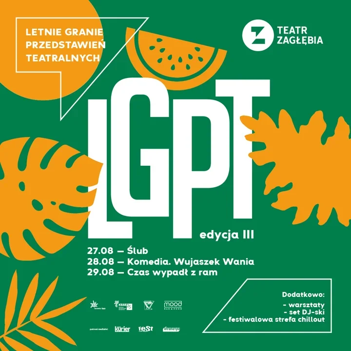 Letnie Granie Przedstawień Teatralnych wraca do Sosnowca z teatralnym ogrodem